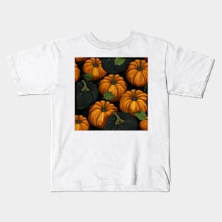 Pumpkin Pattern 25 Kids T-Shirt